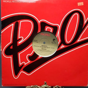 1983 Cats Broadway Musical Theme Memory Single LP PRO 7022 Profile Vinyl Record Album
