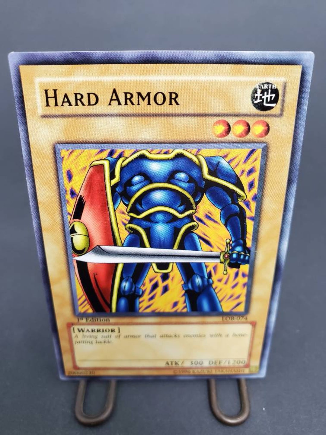 Hard Armor LOB-074 Yugioh 1st Edition Trading Card Game 1996
