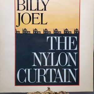 1982 Billy Joel The Nylon Curtain LP CBS 85959 Holland Pressing BL 38200 Vinyl Record Album