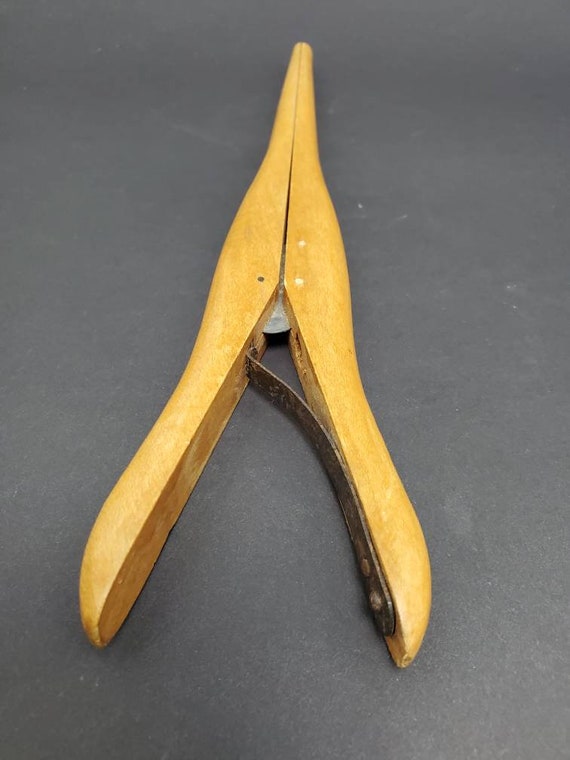 Primitive Wooden Glove Finger Former Stretcher To… - image 3