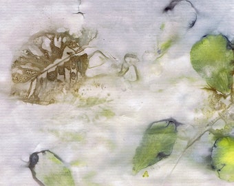 Colección de fondo de papel teñido ecológico 2