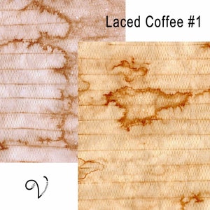 Laced Coffee Printable Pages