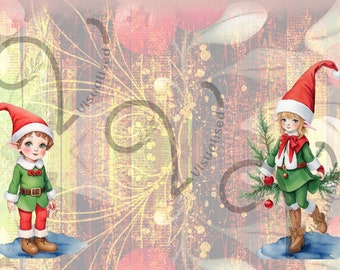 Kit de páginas de diario "Días alegres de diciembre" (sin forro)