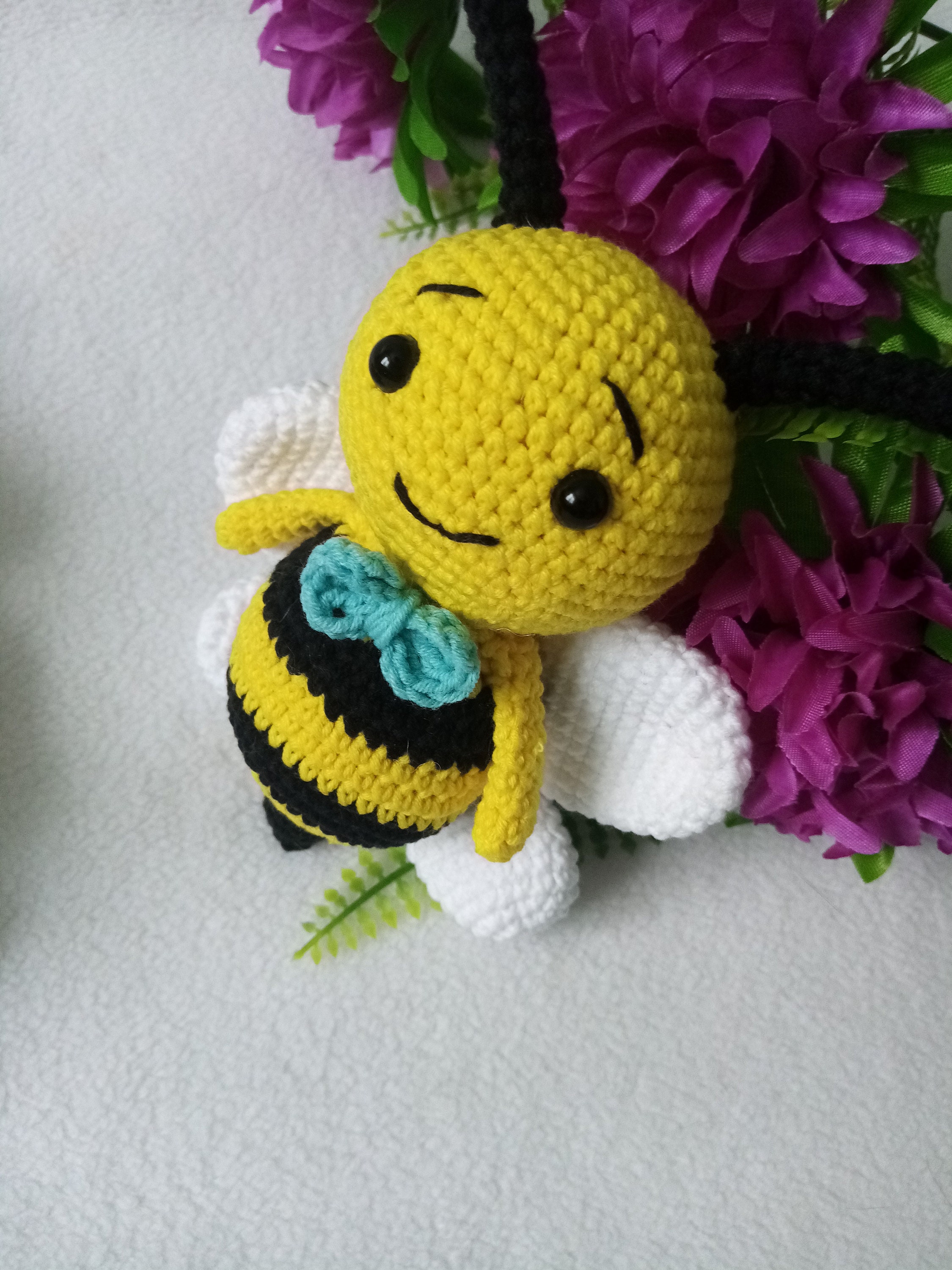 Crochet Bee Pattern Amigurumi Bumble Bee Etsy