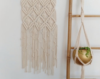 DIAMOND macrame wall hanging