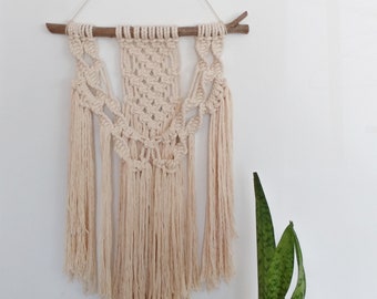 ROMANTIC macrame wall hanger, macrame wall hanging