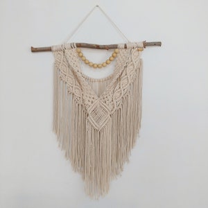 BEADS LARGE  macrame wall hanger, macrame wall hanging