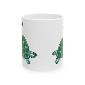 Ocean-Inspired Turtle Ceramic Mug, Turtle Mug for Sea Lovers, Eco-friendly Coffee Cup, Gift for Marine Enthusiasts, Nature Lover&#39;s [...]