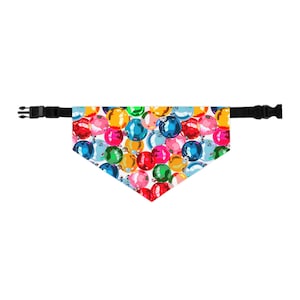 Colorful Pet Bandana Collar for Fashionable Dogs, Dog Accessories, Pet Gifts, Holiday Wear, Vibrant Pet Fashion