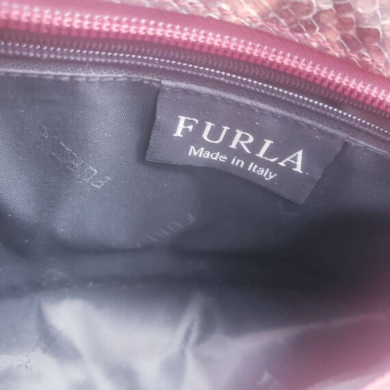 VINTAGE 1990s Furla Bag, Mauve Purse for Evening,… - image 3