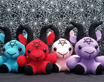 baphomet plush bag
