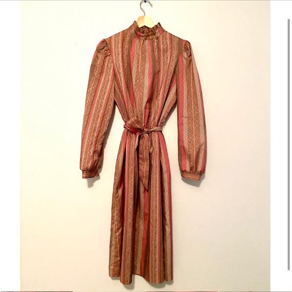Vintage Dress Rhodes Collection Size 14 70s 80s S… - image 1
