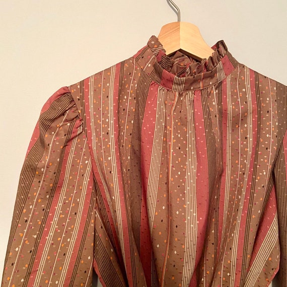 Vintage Dress Rhodes Collection Size 14 70s 80s S… - image 4