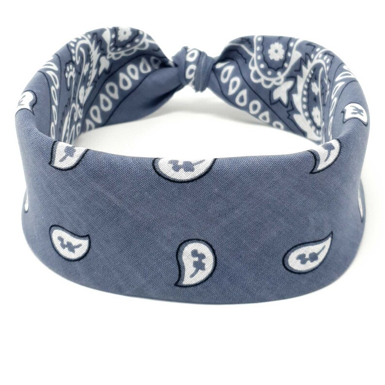 mens paisley headband
