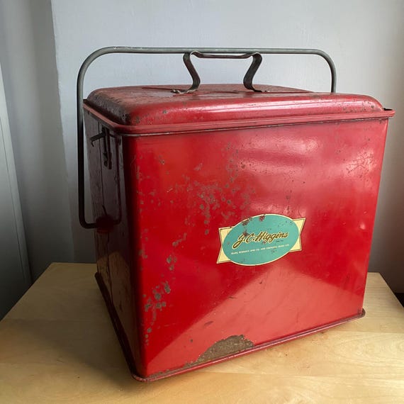 Sears U.S.A ヴィンテージ J.C. Higgins クーラーボックス 1950's アメリカ ヴィンテージ J.C.Higgins クーラーボックス