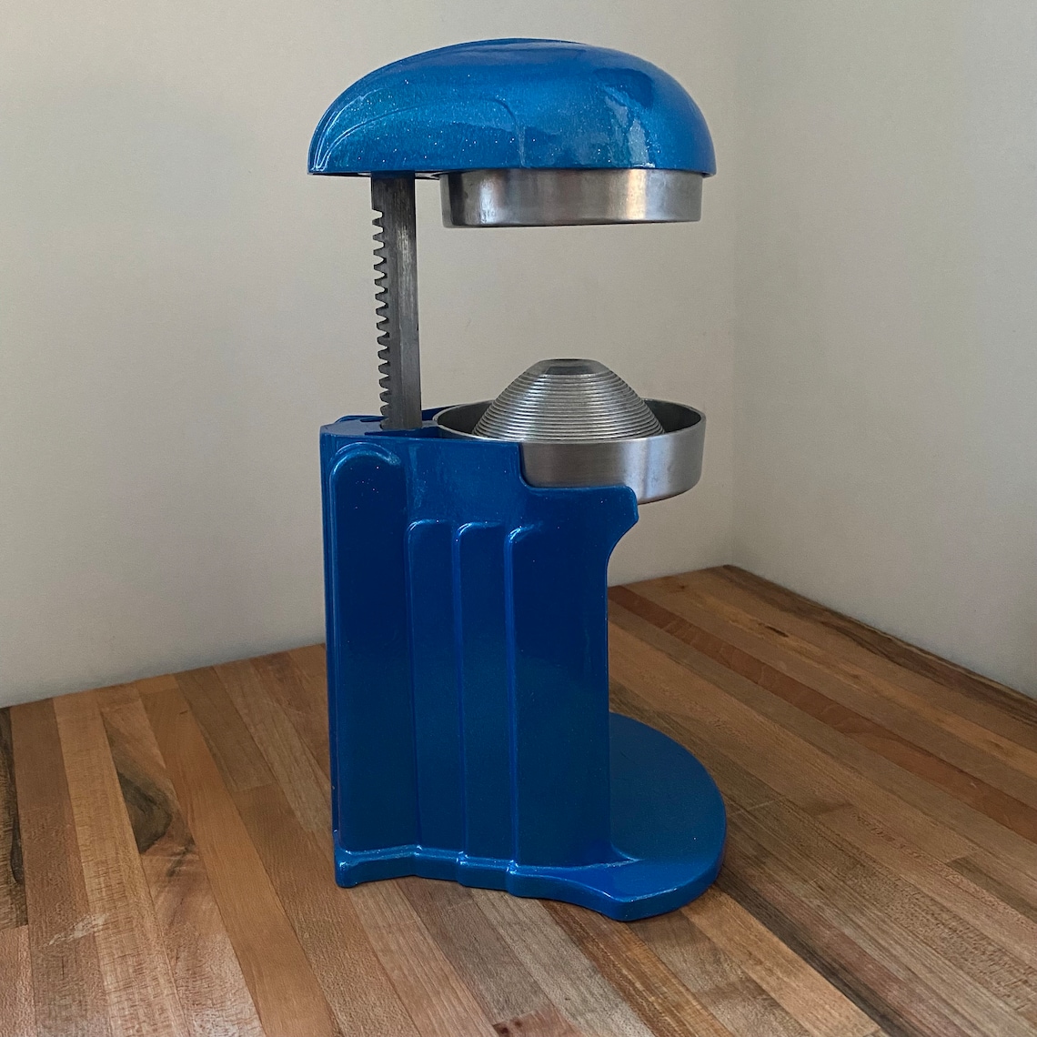 Vintage Restored Rival Juiceomat Juicer in Blue Glitter Flake Gloss