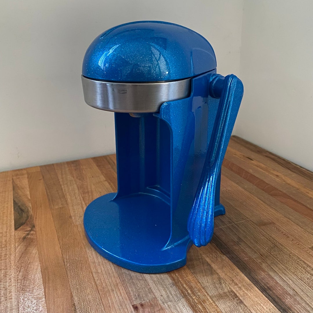 Vintage Restored Rival Juiceomat Juicer in Blue Glitter Flake Gloss