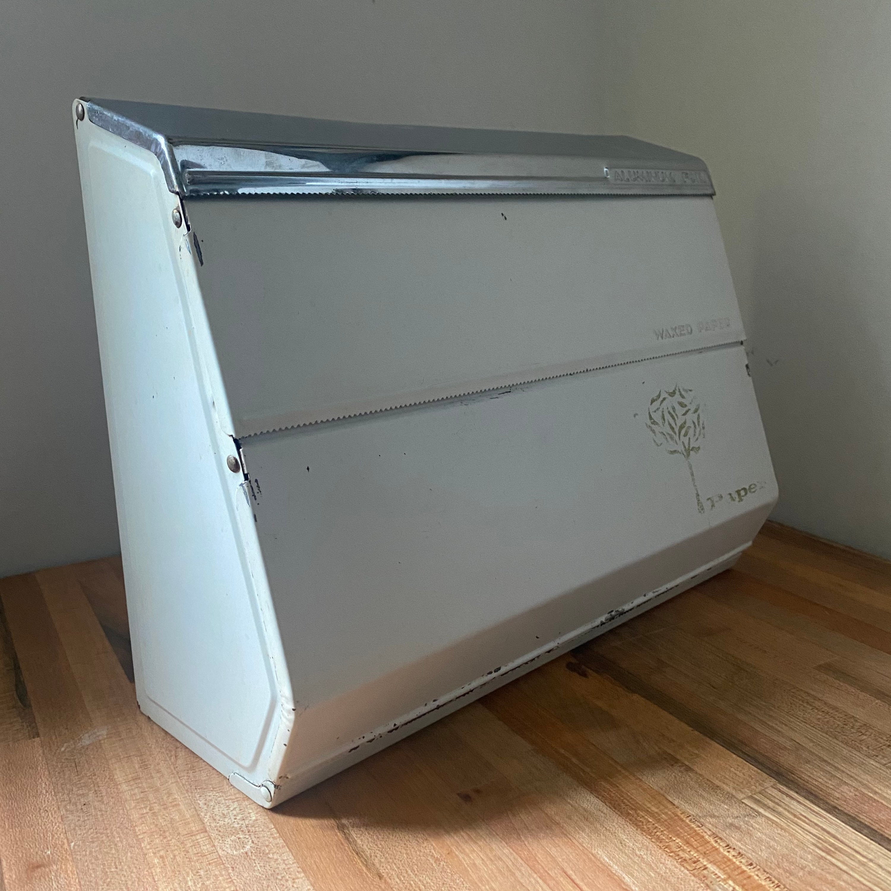 Vintage Pantry Queen Lincoln Kitchen Ware Aluminum Foil, Wax Paper