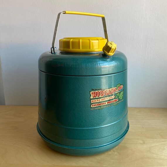 Vintage Poloron Woodland Spout Jug Thermos Cooler - Etsy