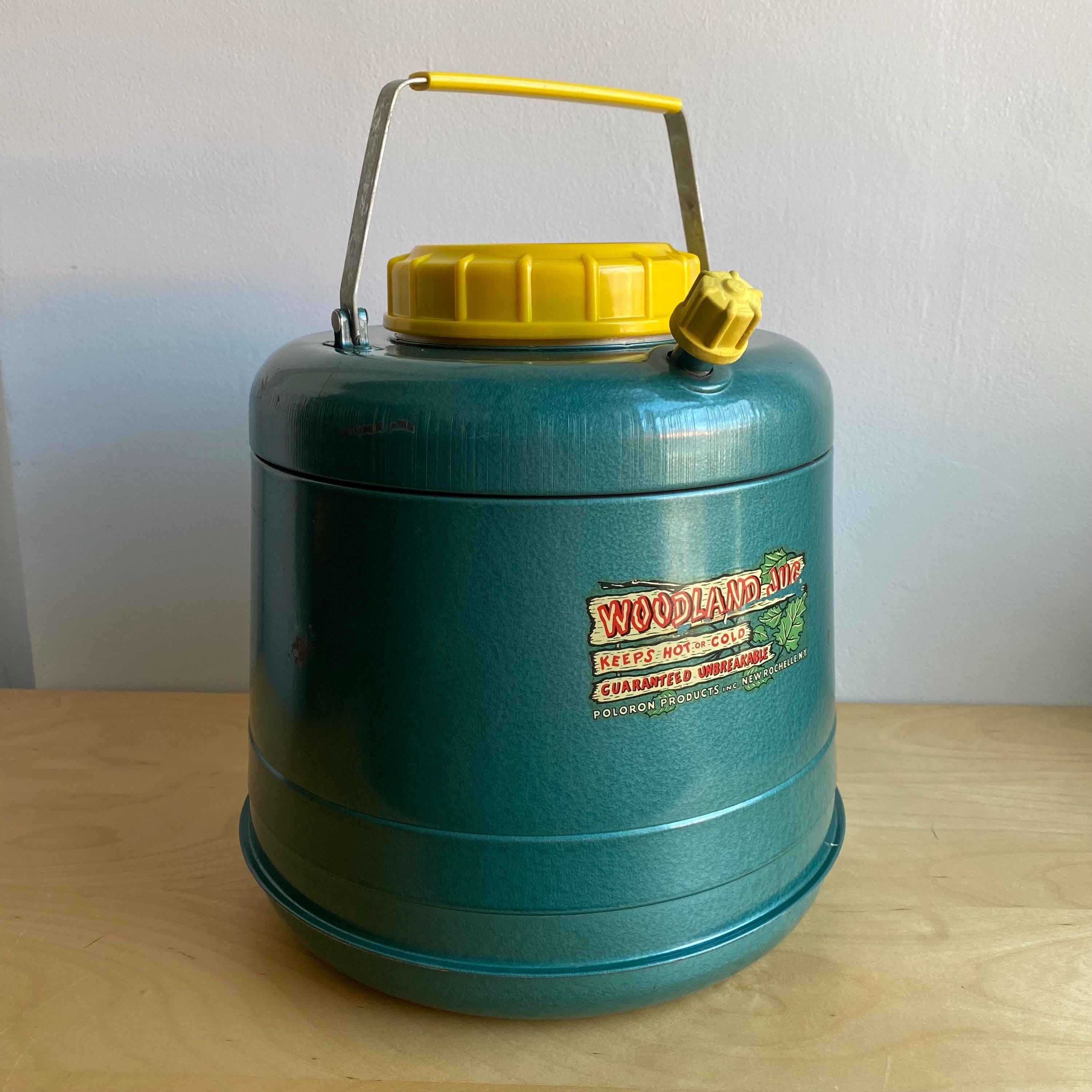 Vintage Poloron Woodland Spout Jug Thermos Cooler - Etsy