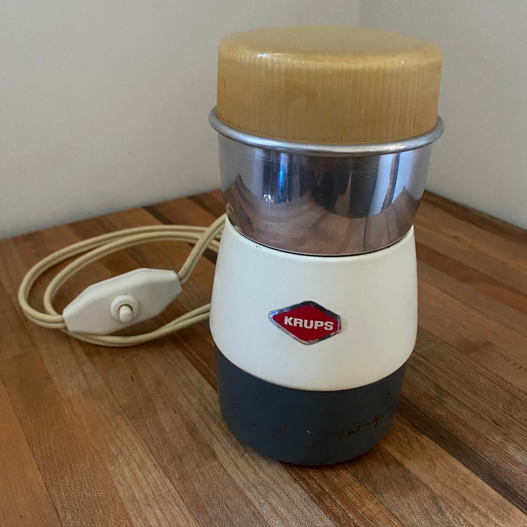 Vintage Krups Electric Coffee Grinder, Made in Germany Etsy