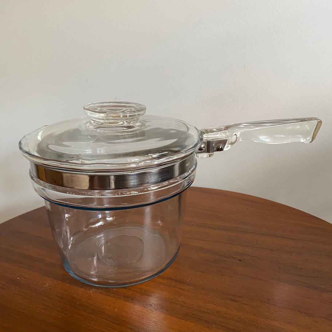 Vintage 6283 Pyrex Double Boiler Insert / Top Part Only With Etsy UK