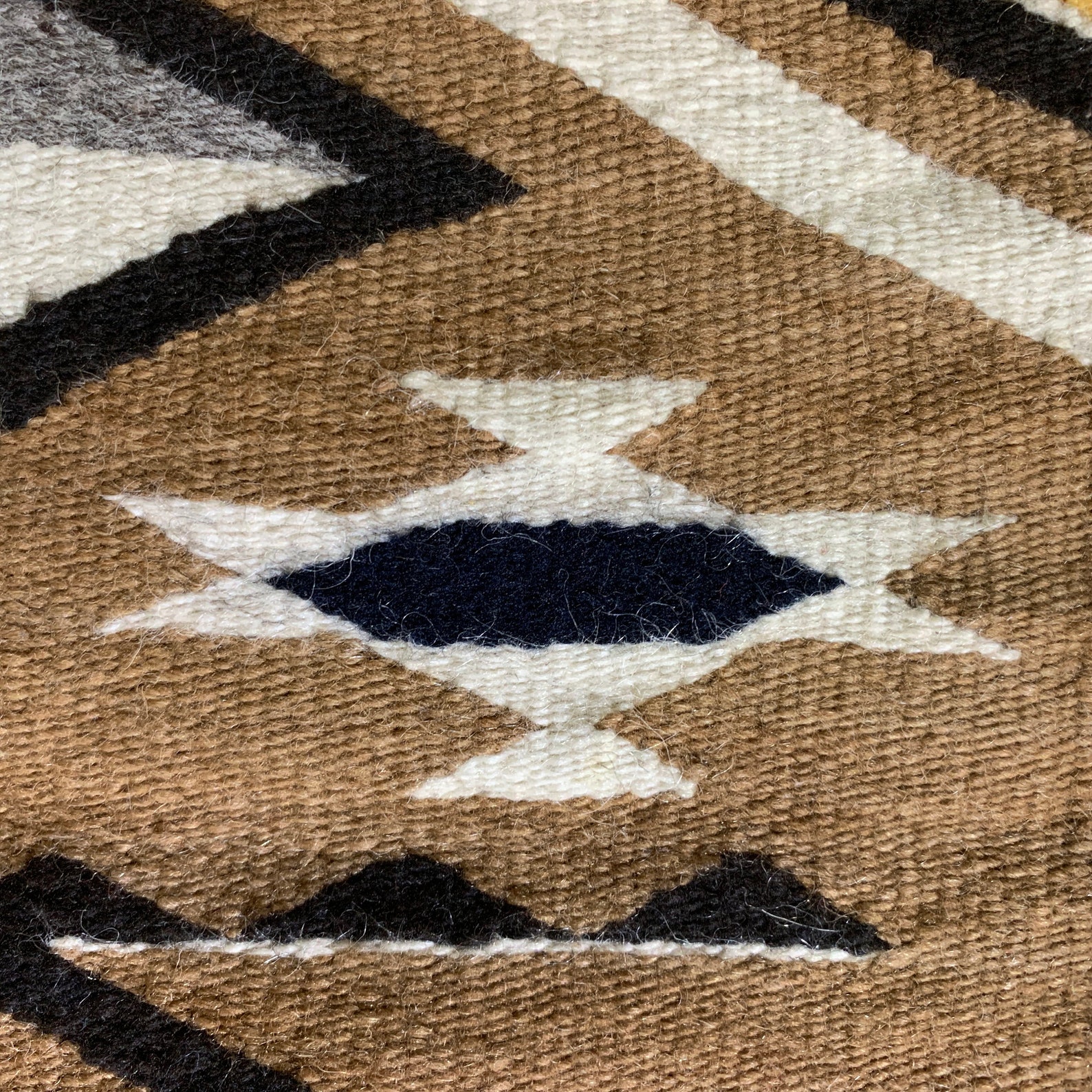 Vintage Navajo Pictorial Rug 24x38 | Etsy