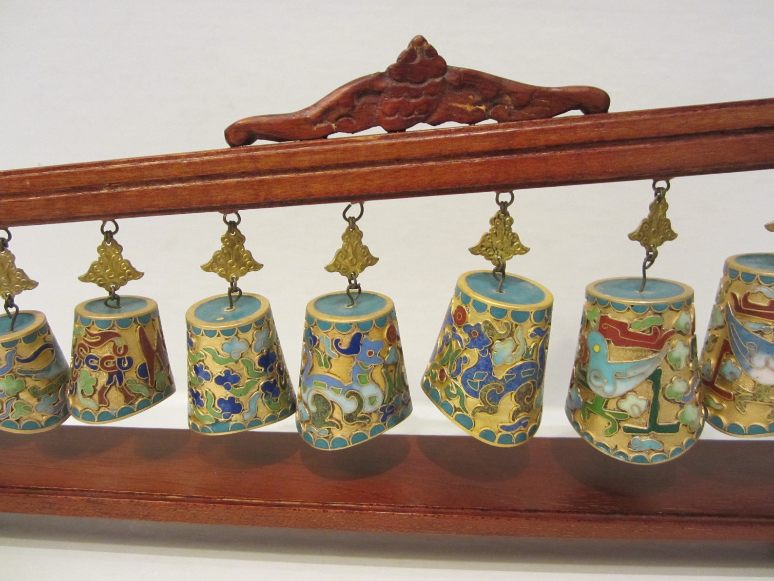 cloisonne bird bell cloisonne bird bell