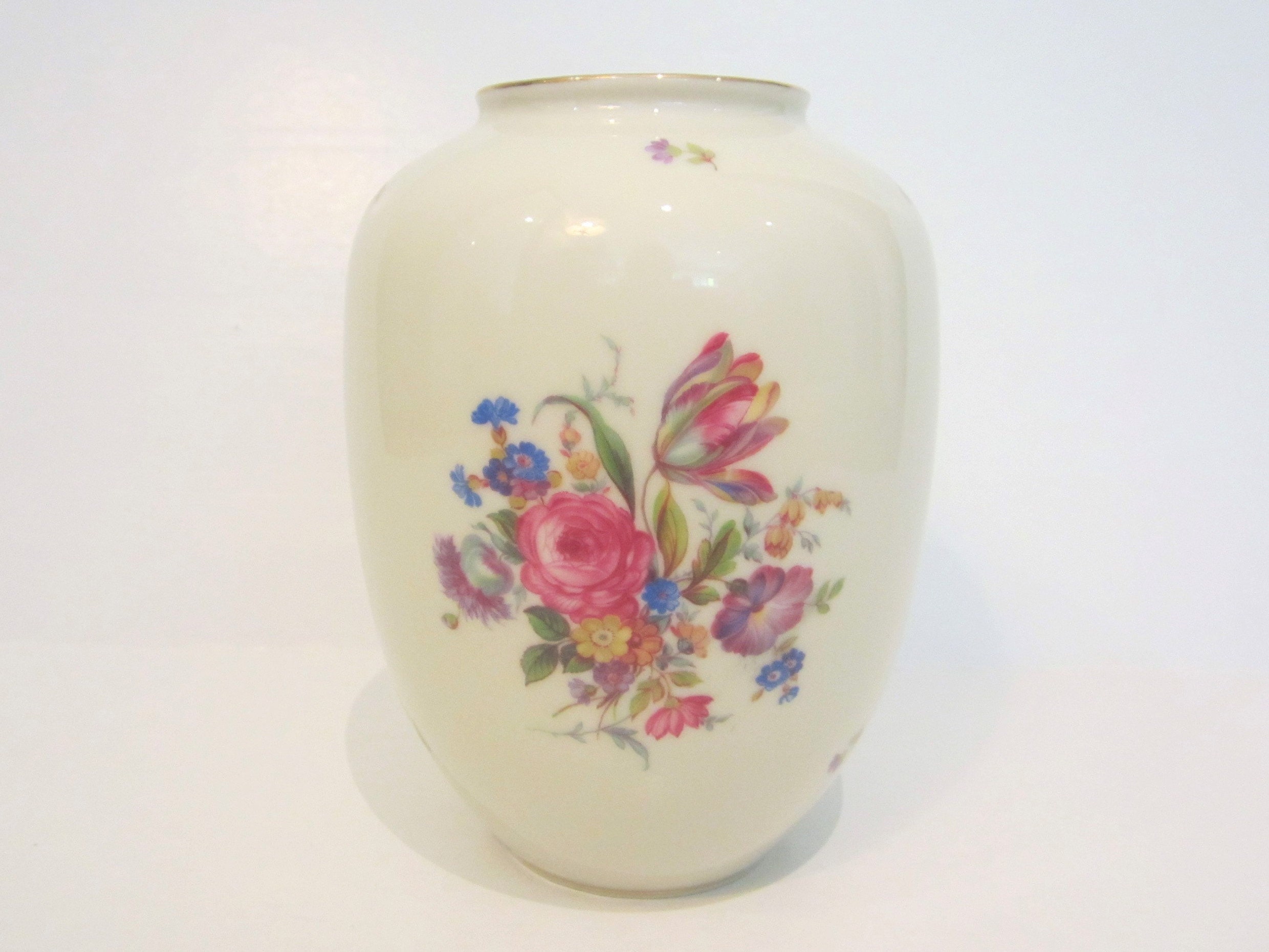 Vintage Royal KPM Krister Germany Vase Porcelain Hand-painted | Etsy