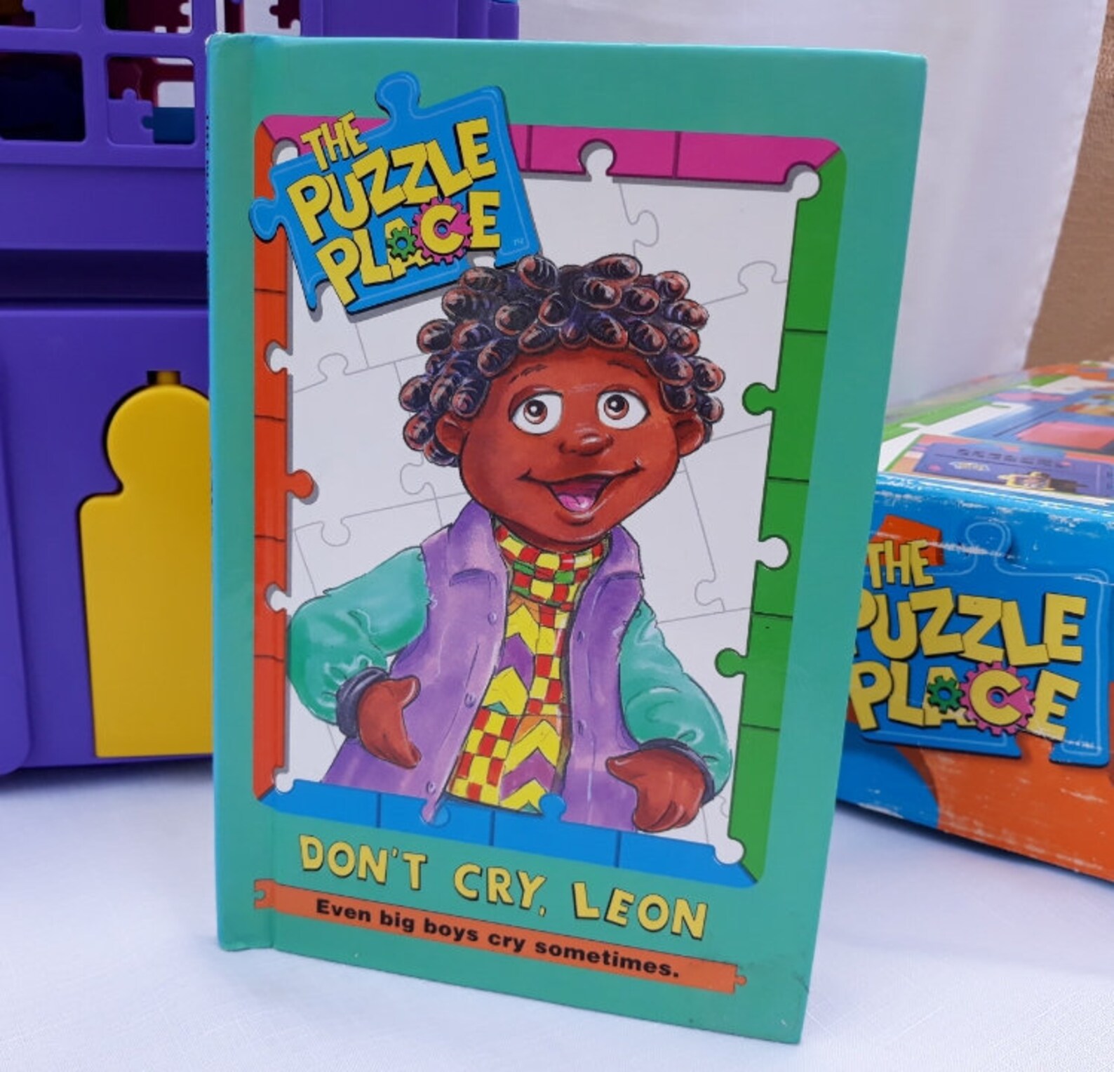 Vintage 1995 the Puzzle Place play World Set, Fisherprice 76727