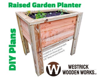 DIY Raised Garden Planter, 42" x 30"