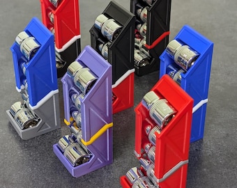 Customized 10mm Magnetic Socket Dispenser with 5 Sockets - Sports, School, Holiday, Company Colors