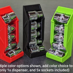 Emergency 10mm Magnetic Socket Dispenser (with 5x 10mm Sockets)