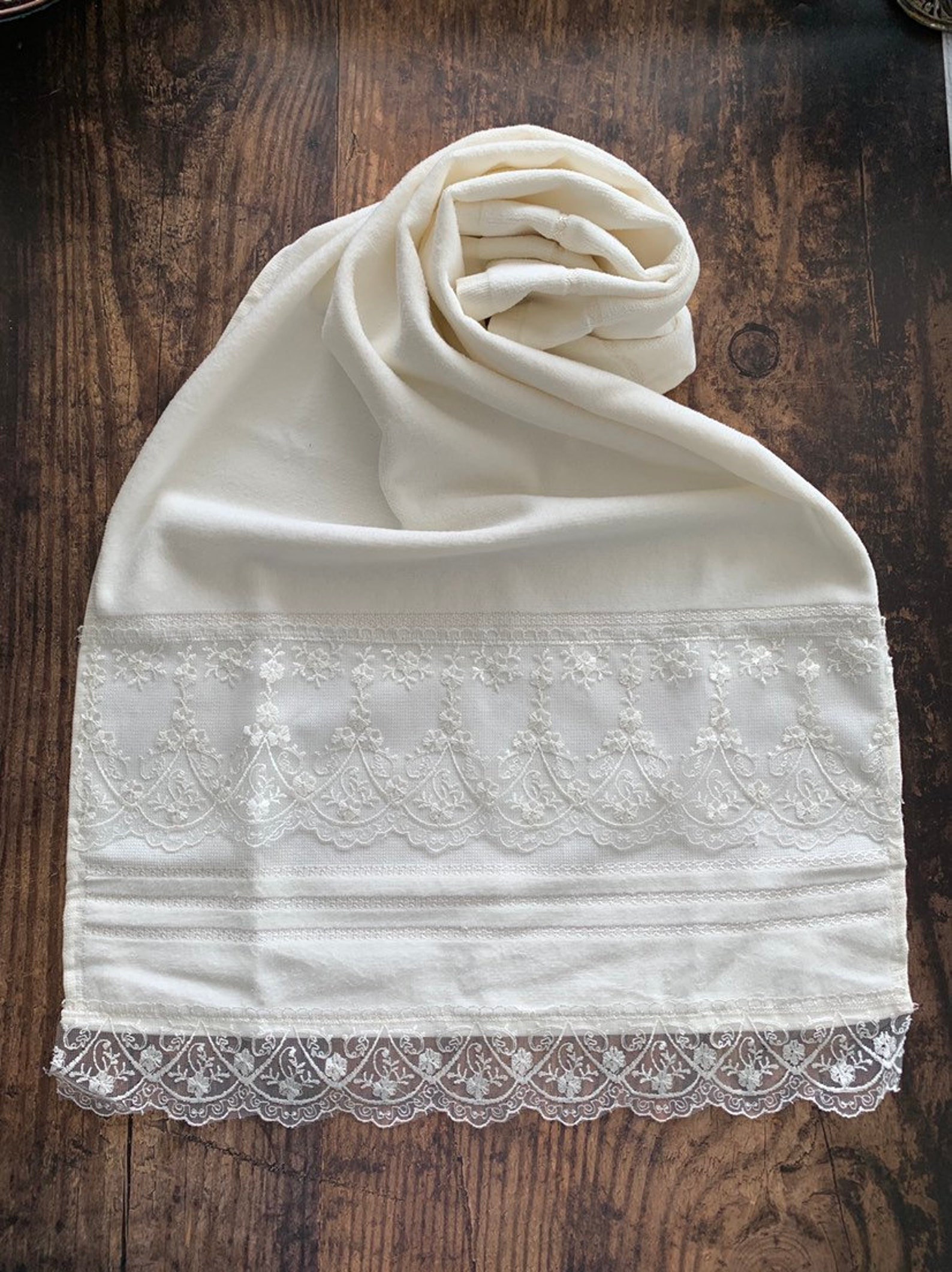 Cotton Lace Hand Towels for Guests Bathroom Christmas Gift Etsy