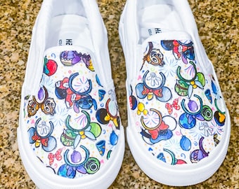 disney slip on vans