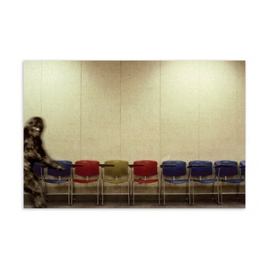 College Bigfoot - Postkarte