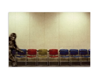 College Bigfoot - postcard