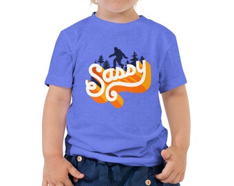 Sassy Sasquatch - Toddler Short Sleeve Tee