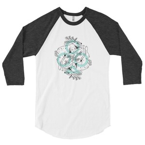 Jackalope - 3/4 sleeve raglan shirt