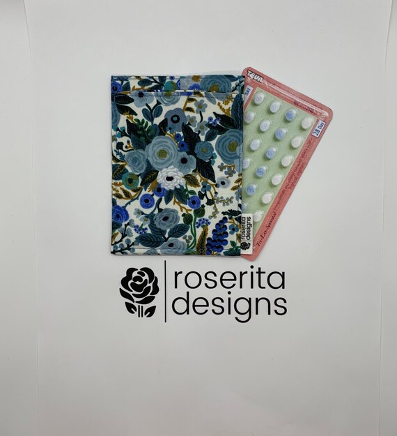 Birth Control Pill Sleeve Birth Control Pill Case Pill Etsy