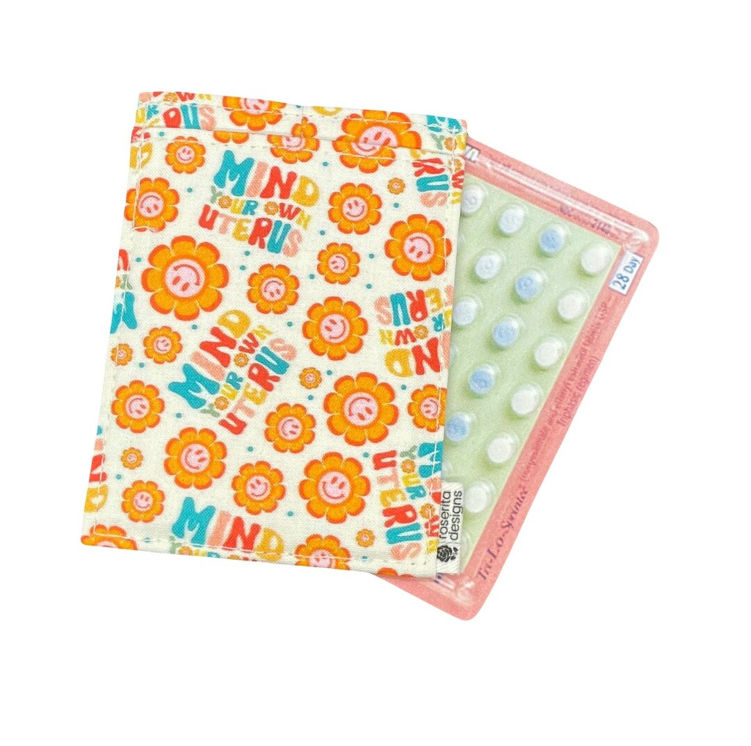 Birth Control Pill Sleeve Birth Control Pill Case Pill Etsy