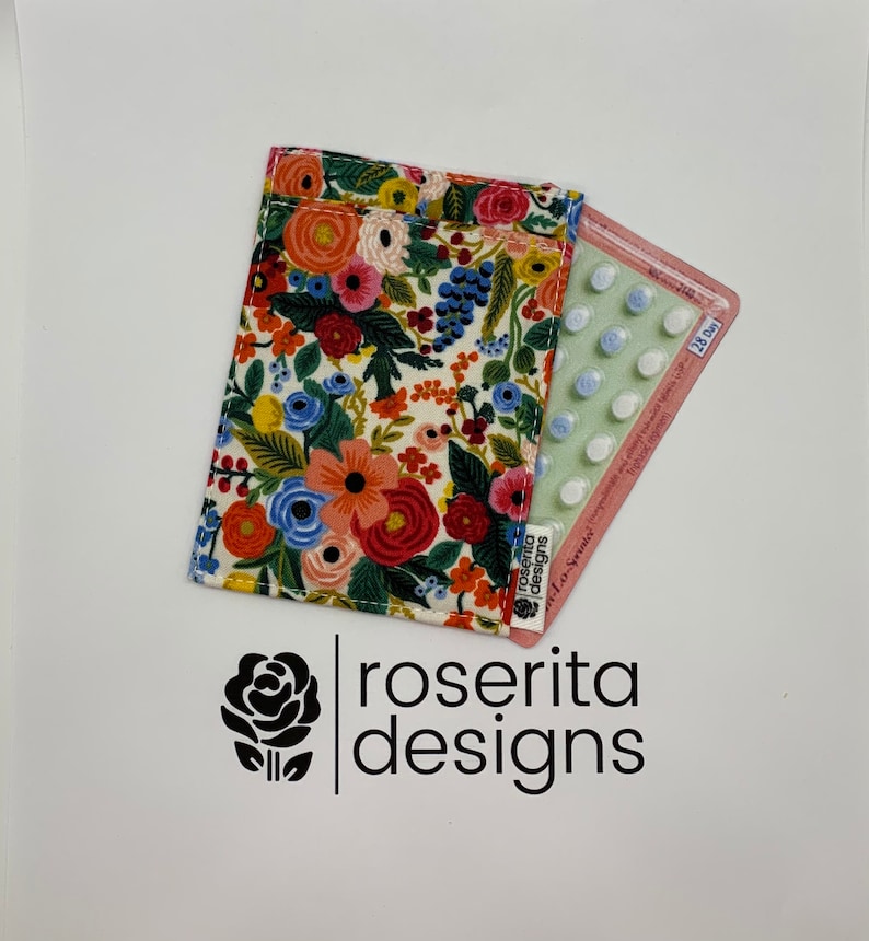 Birth Control Pill Sleeve Birth Control Pill Case Pill Etsy