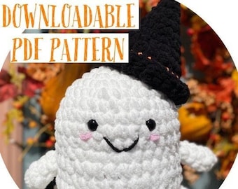 Crochet Ghost & Witch Hat Pattern | PDF | PATTERN ONLY