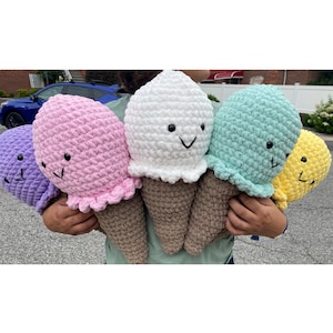Jumbo Eiszapfen | Plushie | Amigurumi Puppe