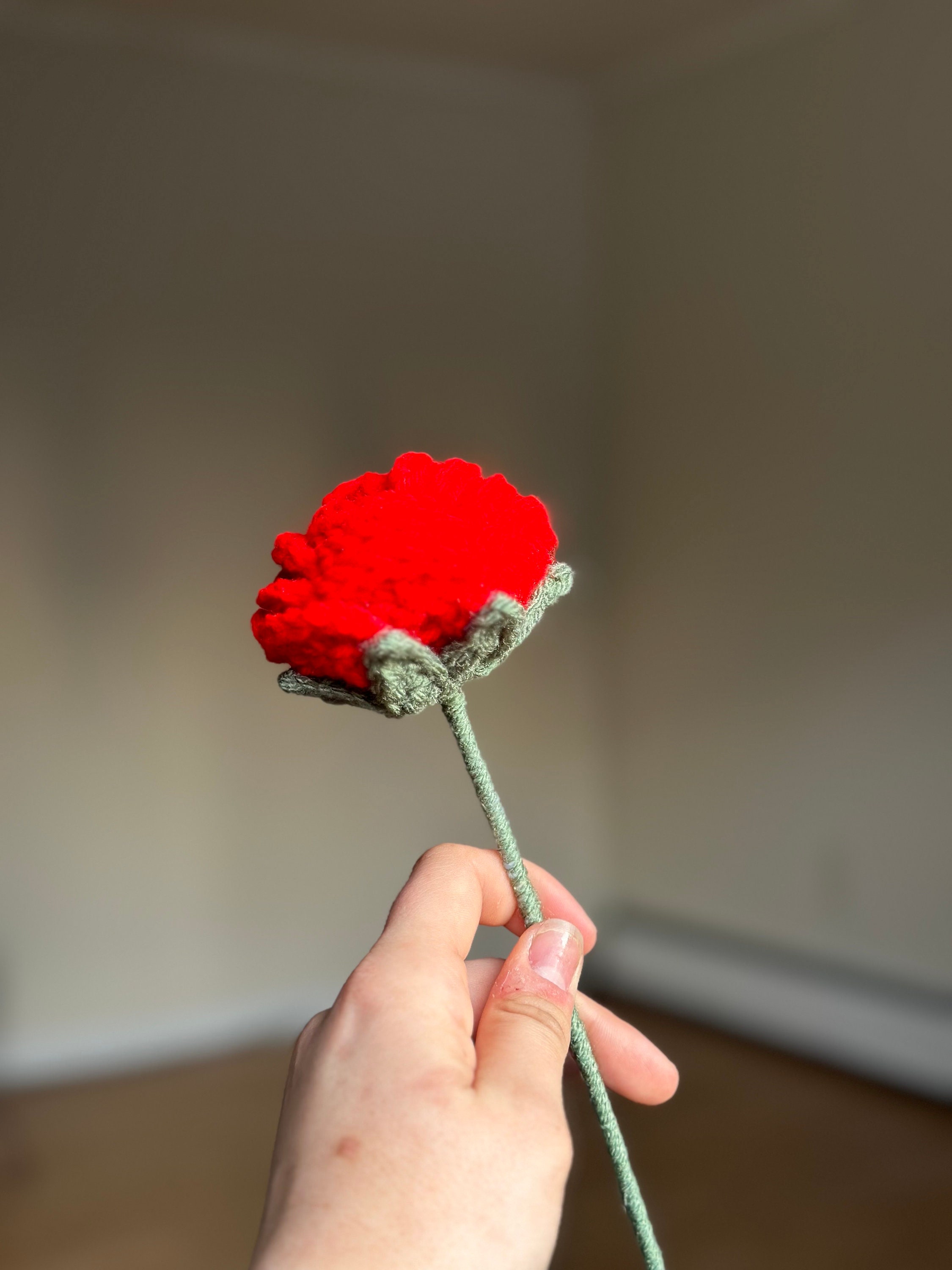 かぎ針編みのバラ | 花の茎 | あみぐるみ - Etsy 日本