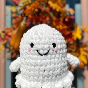 Crochet Ghost | Fall Decor | Amigurumi Ghost