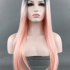Dynamic Pink And Black Lace Front Wig Capture Collection Dynamic Pink And Black Lace Front Wig Capture Collection