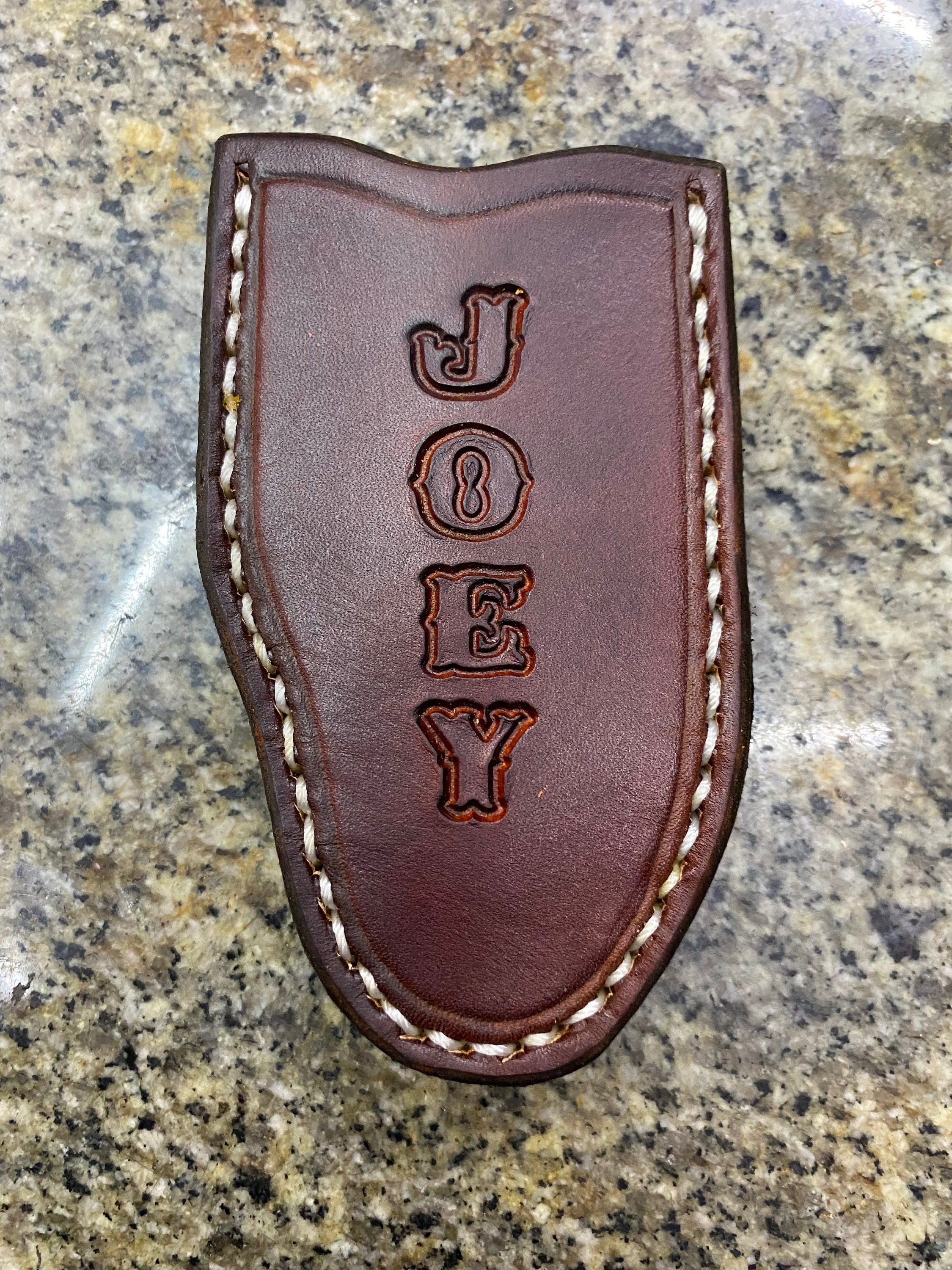 Sample Leather Tag Pendant Knife Mold Japanese Knife Material