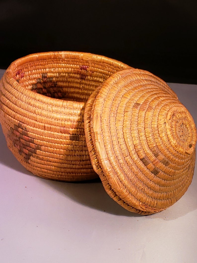 Handmade Inuit Alaskan Basket Etsy