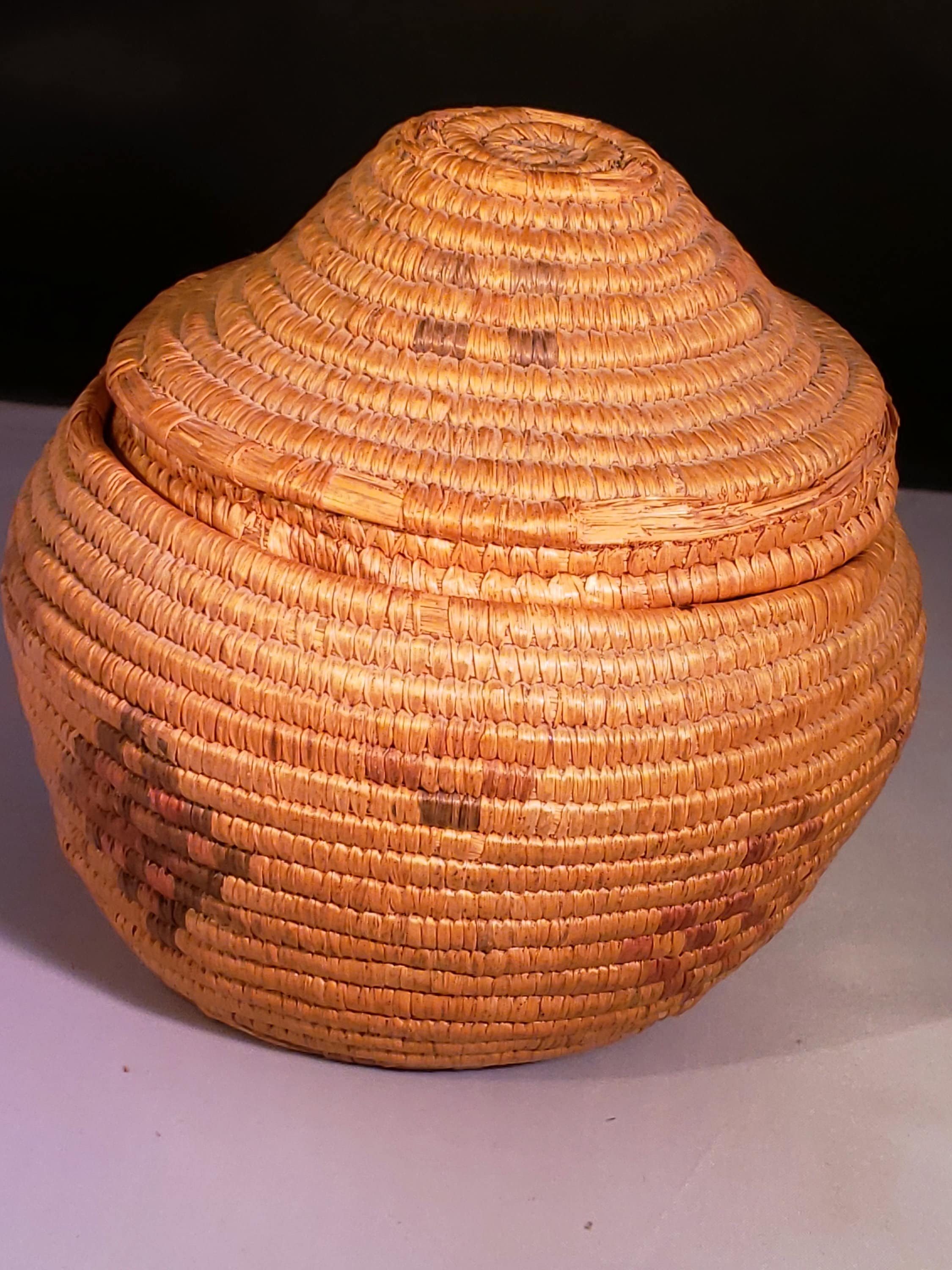 Handmade Inuit Alaskan Basket Etsy
